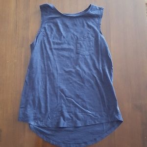 Navy Blue Tank Top